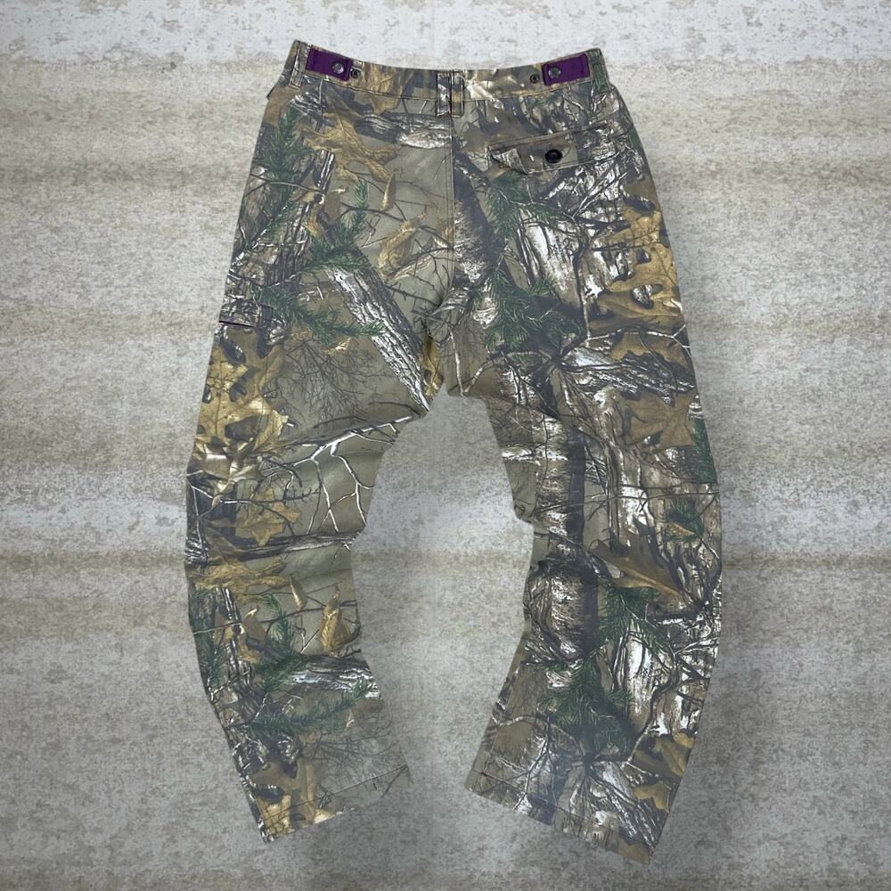 Vintage 90s Realtree Tactical Pants 32x30 Baggy Leg Hunting Camo Cargos Walls